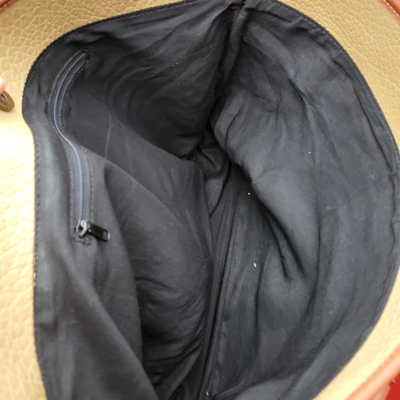 Vintage esprit leather satchel bag purse - Picture 3 of 12